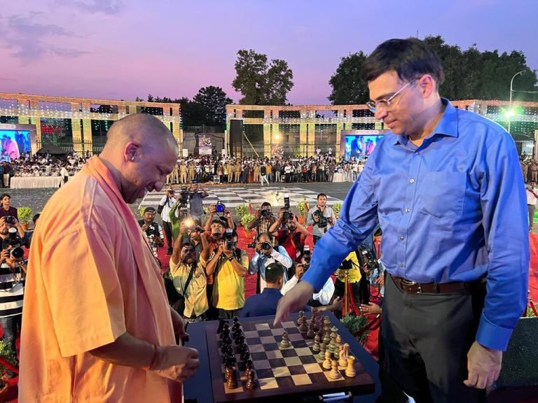 शतरंज व राजनीति के महारथी जब आए आमने सामने