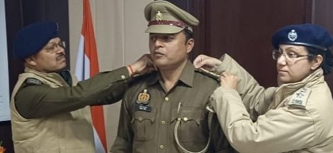 देवेंद्र का हुआ प्रमोशन,बने इंस्पेक्टर