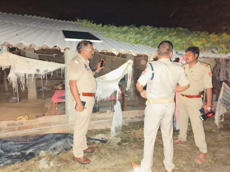 जीजा ने साले की फावड़े से ताबड़तोड़ वार कर की हत्या,अधिकारी मौके पर