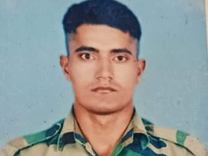बलिदानी करन का पार्थिव शरीर पहुंचा गांव,भारत माता के जय के नारे गूंजे