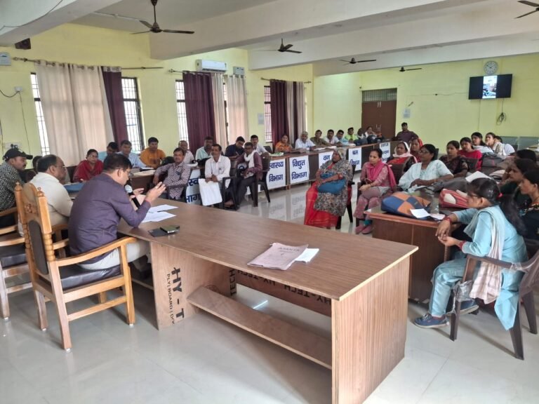 मतदाता पुनरीक्षण अभियान आज से,एक माह चलेगा-राजकुमार पांडेय, एसडीएम