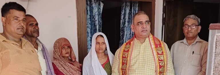 मंत्री अजीत पाल पहुंचे सुनवरसा,ग्रामीणों से की मुलाकात
