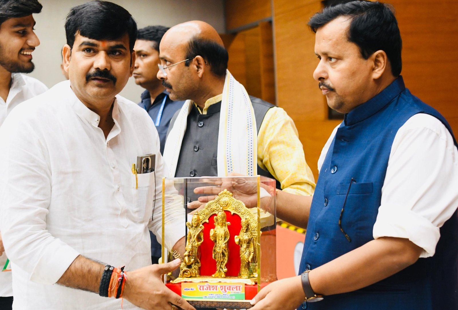 राजेश शुक्ला का दिल्ली दौरा,राष्ट्रीय अध्यक्ष से प्राप्त किया मार्गदर्शन